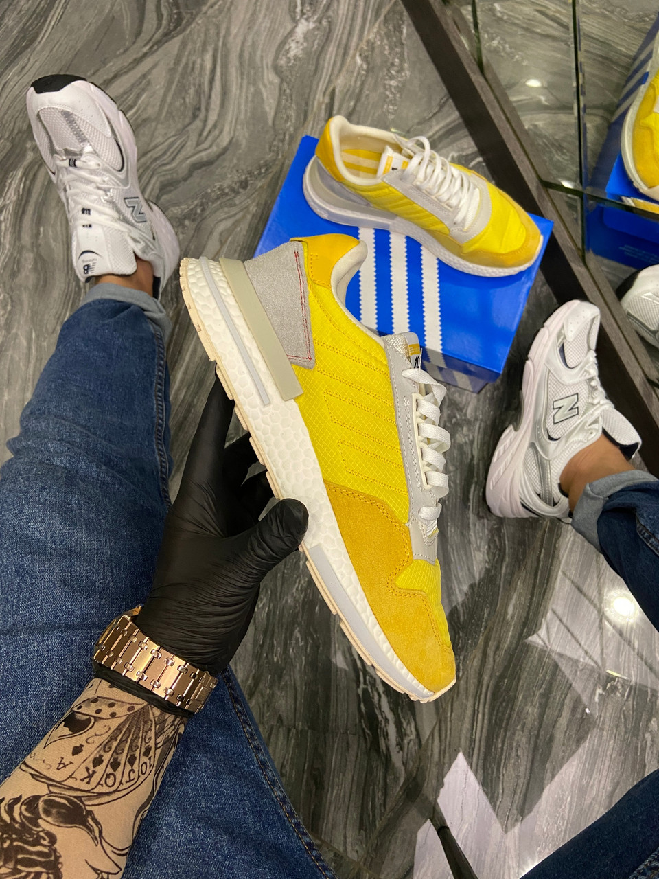 

Adidas ZX 500 Bold Gold (Желтый), Жёлтый