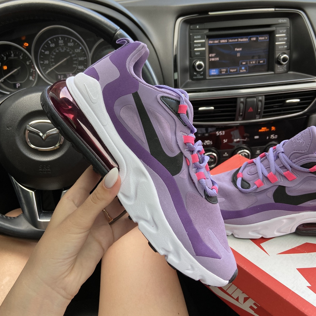 

Nike Air Max 270 React Violet (Фиолетовый)