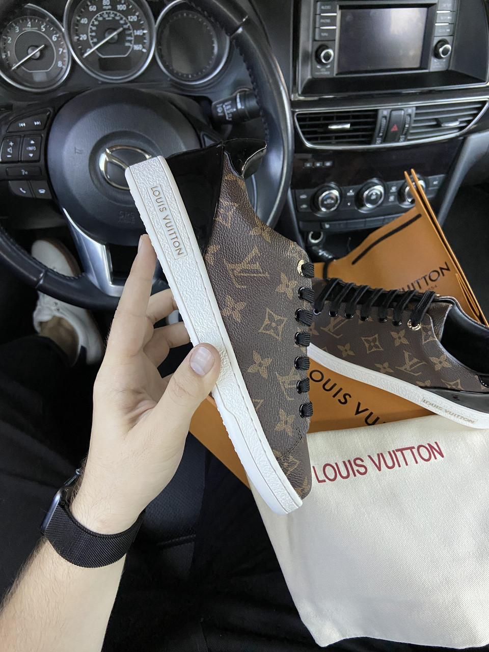 

Louis Vuitton Sneakers Brown (Коричневый)