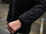 Демісезонна Куртка "Fusion" бренду Intruder (чорна), фото 7