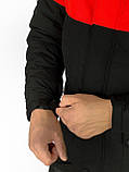 Куртка Демисезонная мужская осенняя / весенняя Waterproof Intruder (красная - черная), фото 7