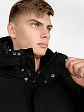 Куртка мужская осенняя / весенняя Демисезонная Waterproof Intruder (черная), фото 5
