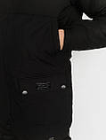 Куртка мужская осенняя / весенняя Демисезонная Waterproof Intruder (черная), фото 8