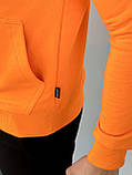 Худі Чоловіче Intruder 'Bars' помаранчеве спортивна кофта трикотаж, фото 5