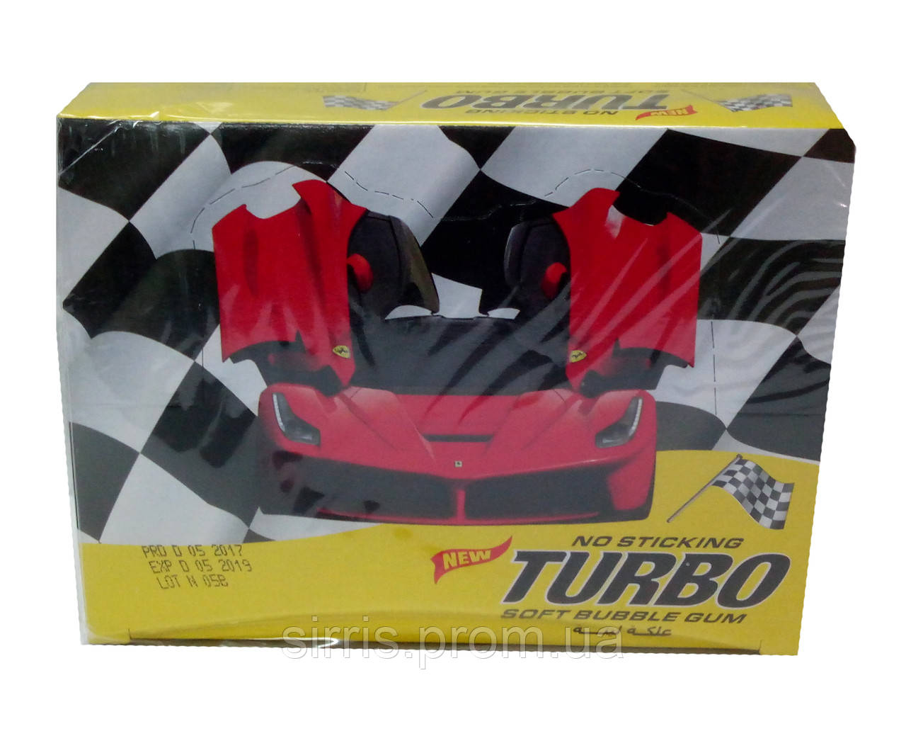 

Жевательная резинка TURBO (100шт)уп