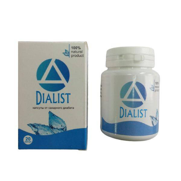Dialist (Диалист) капсули від діабету-купити в Києві і Україні | Онлайн  аптека Badavit