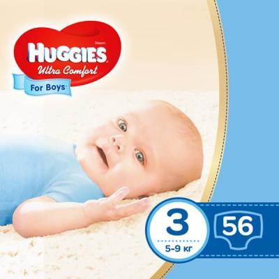 

Подгузник Huggies Ultra Comfort 3 Jumbo для мальчиков (5-9 кг) 56 шт (5029053565361) n1.in.ua