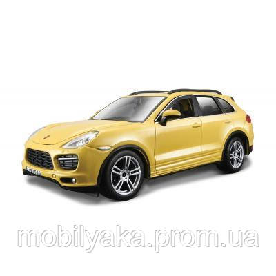 

Машина Bburago PORSCHE CAYENNE TURBO (18-21056, Белый;желтый