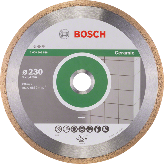 Диск алмазный отрезной Bosch Standart for Ceramic