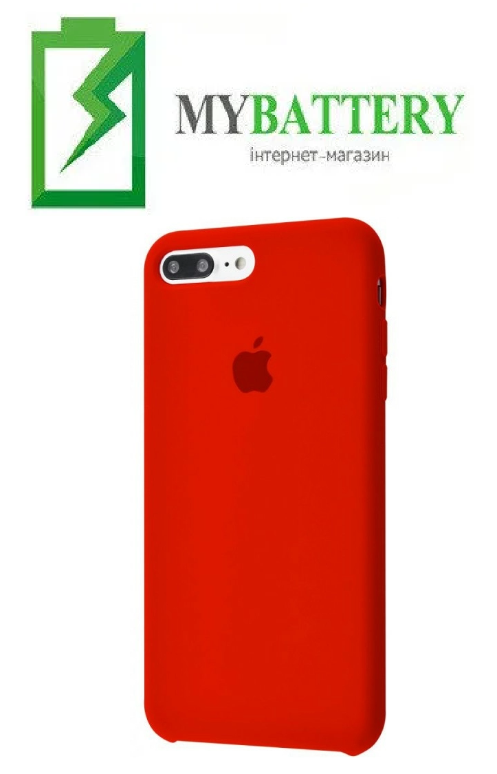

Чехол Silicone Case original (чехол-бампер) iPhone 7 Plus/ 8 Plus красный (14)