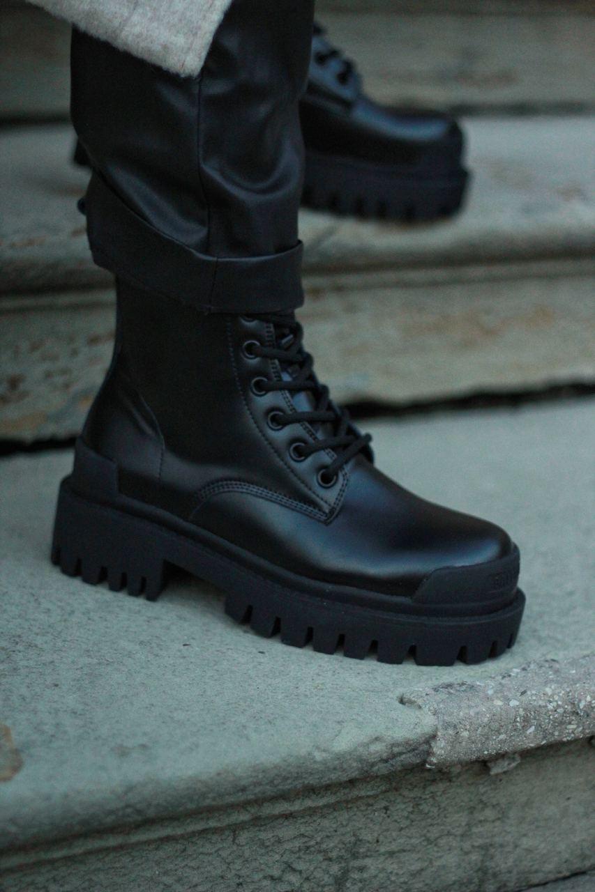 

Женские Ботинки Balenciaga Boot Black / Баленсиага Черные 41, Черный