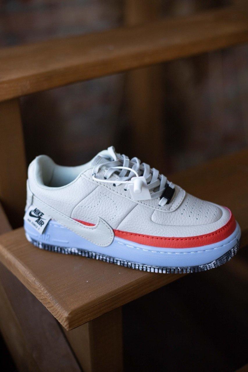 

Женские кроссовки Nike Air Force 1 Shadow White Blue Red / Найк Аир Форс 1 Шадоу Белые Синие Красные 39, Белый