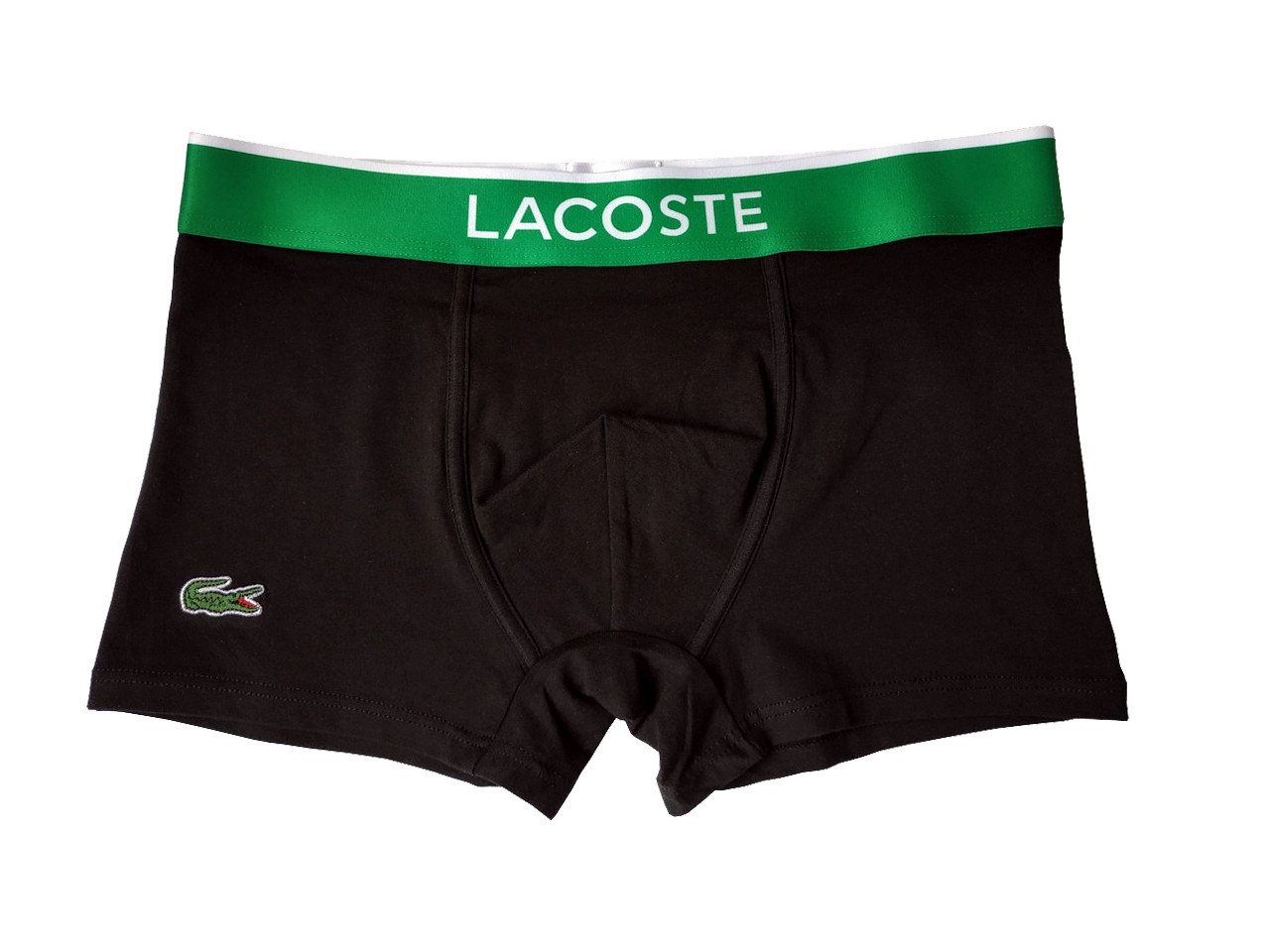 

Трусы мужские Lacoste чёрные размер L SIZE L, Черный