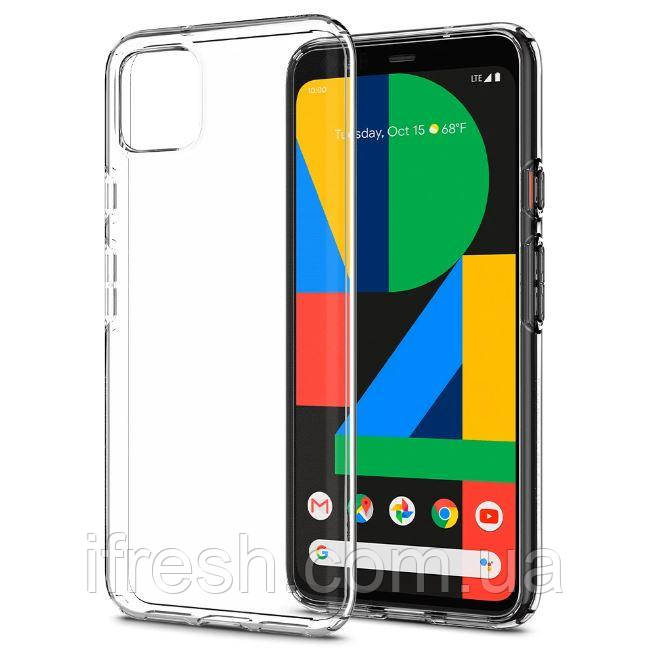 

Чехол Spigen для Google Pixel 4 Liquid Crystal, Crystal Clear (F26CS27569)