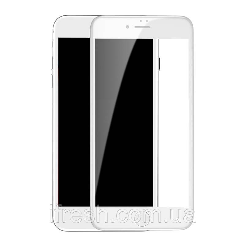 

Защитное стекло 5D King Kong для iPhone 6s / 6 с защитной сеткой на динамик, White