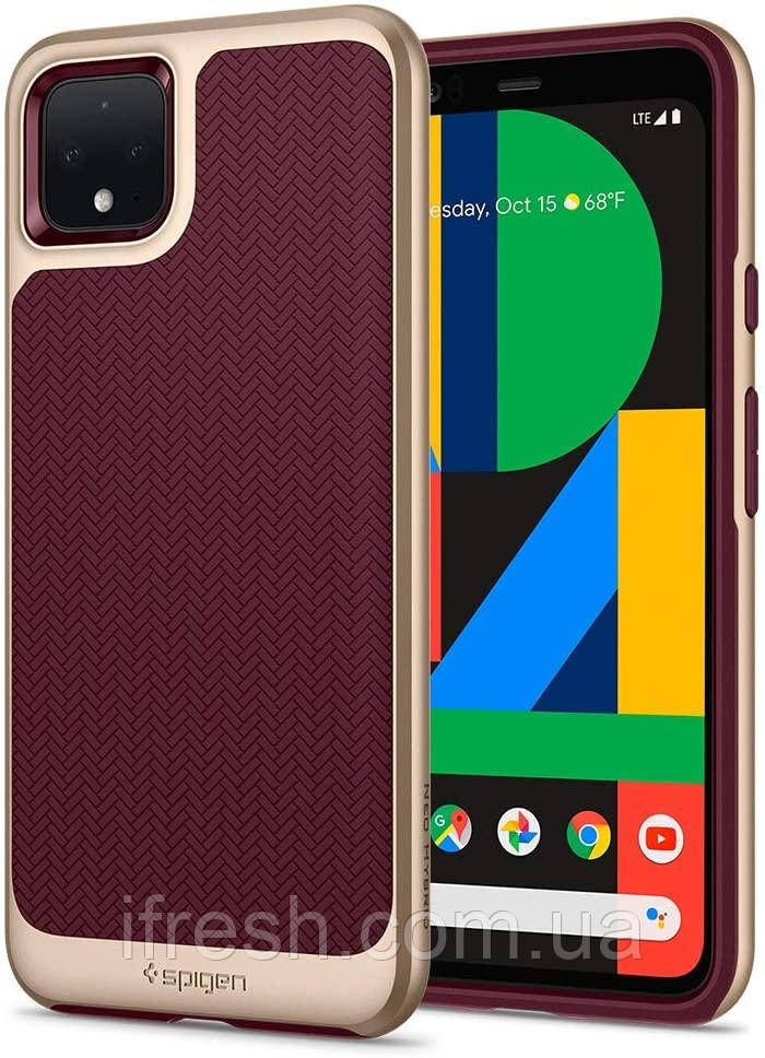 

Чехол Spigen для Google Pixel 4 XL- Neo Hybrid (Ver. 2) Burgundy (ACS00623)