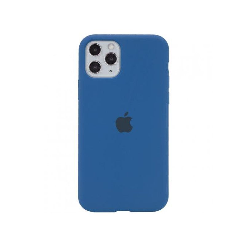 

Накладка Original Silicone Case iPhone 11 Pro (09 blue navy) Full