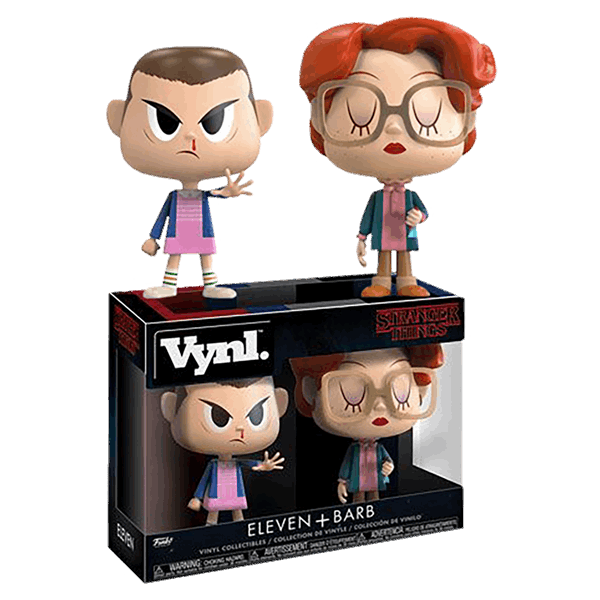 

Набор фигурок Funko Vynl Очень странные дела Одиннадцать и Барбара Eleven and Barb 12 см ST Vynl EB