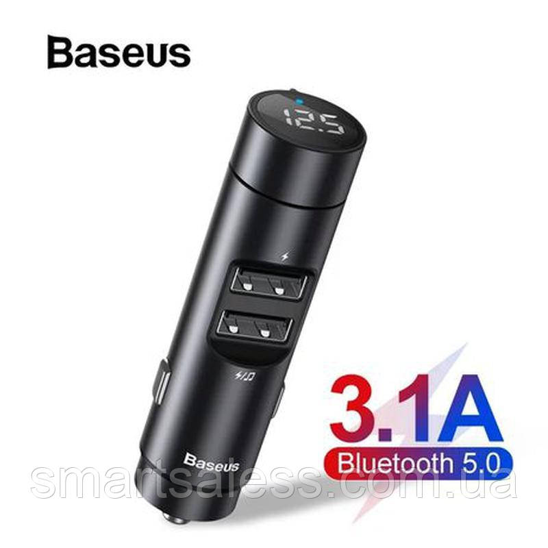 

Трансмиттер Baseus BS01 - Оригинал FM / MP3 модулятор , bluetooth 5.0 , альтернатива xiaomi roidmi 3s