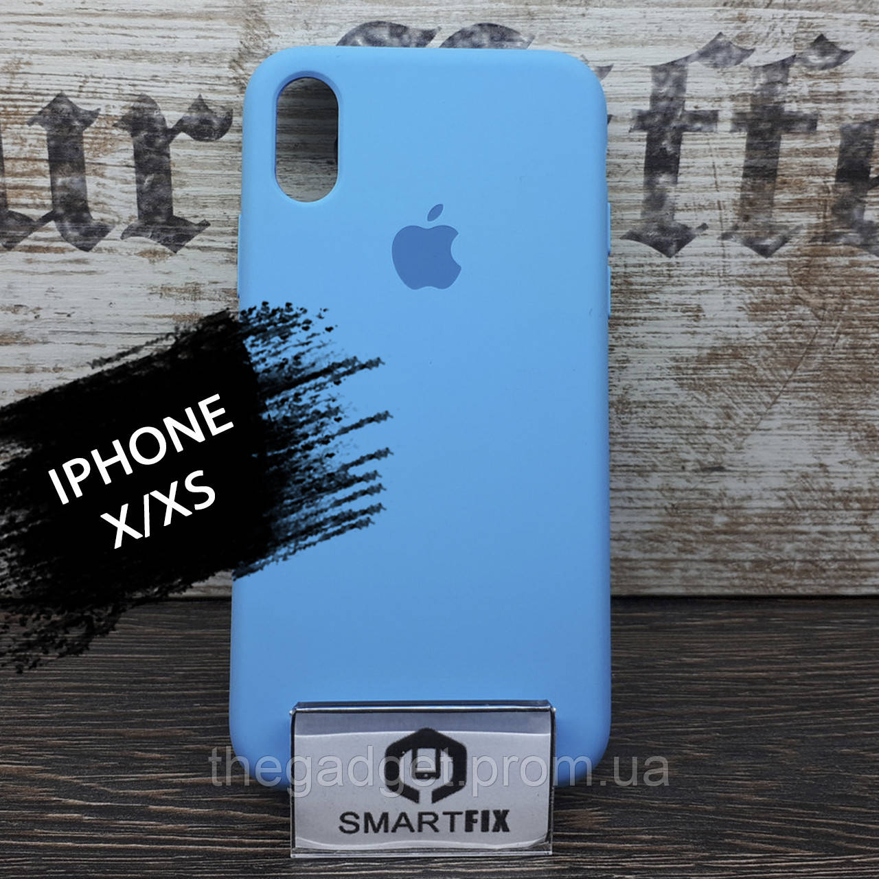 

Силиконовый чехол для iPhone X / XS Soft Голубой