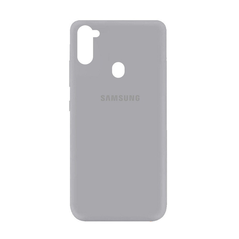 

Накладка Original Silicone Case Samsung A11 grey