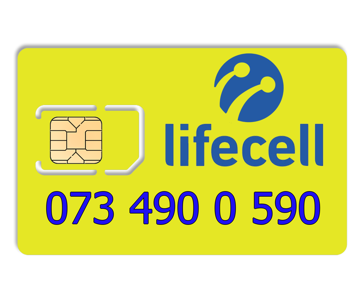 

Красивый номер lifecell 073 490 0 590