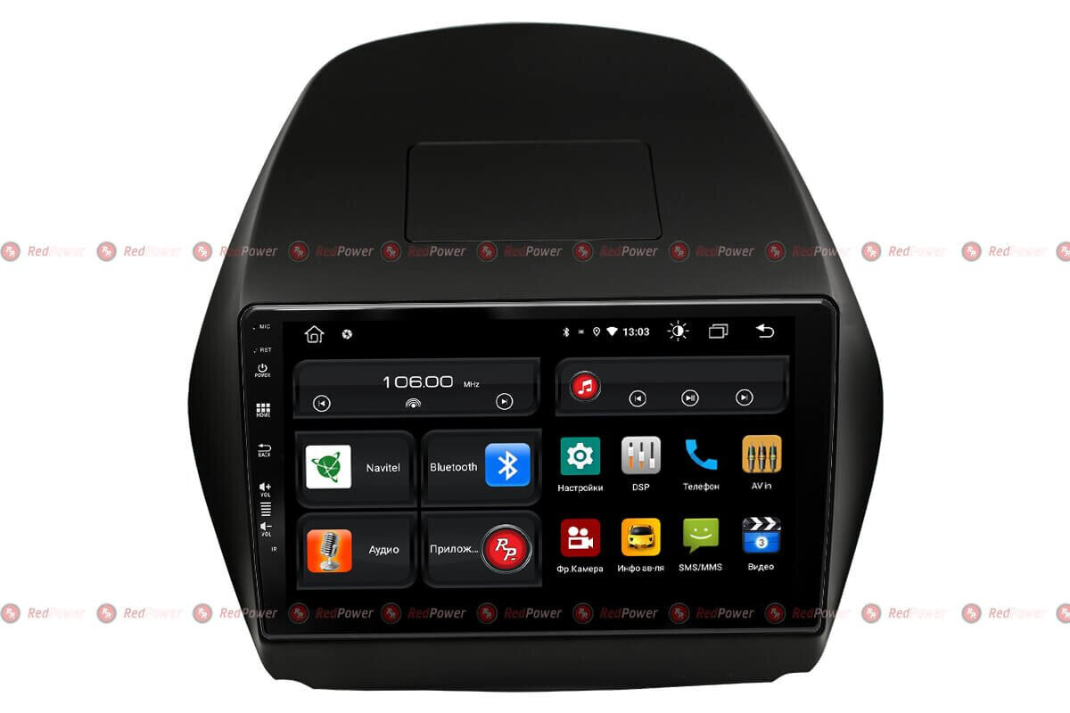 

Штатная магнитола для Hyundai Tucson (IX35) на Android 10 RedPower 61047