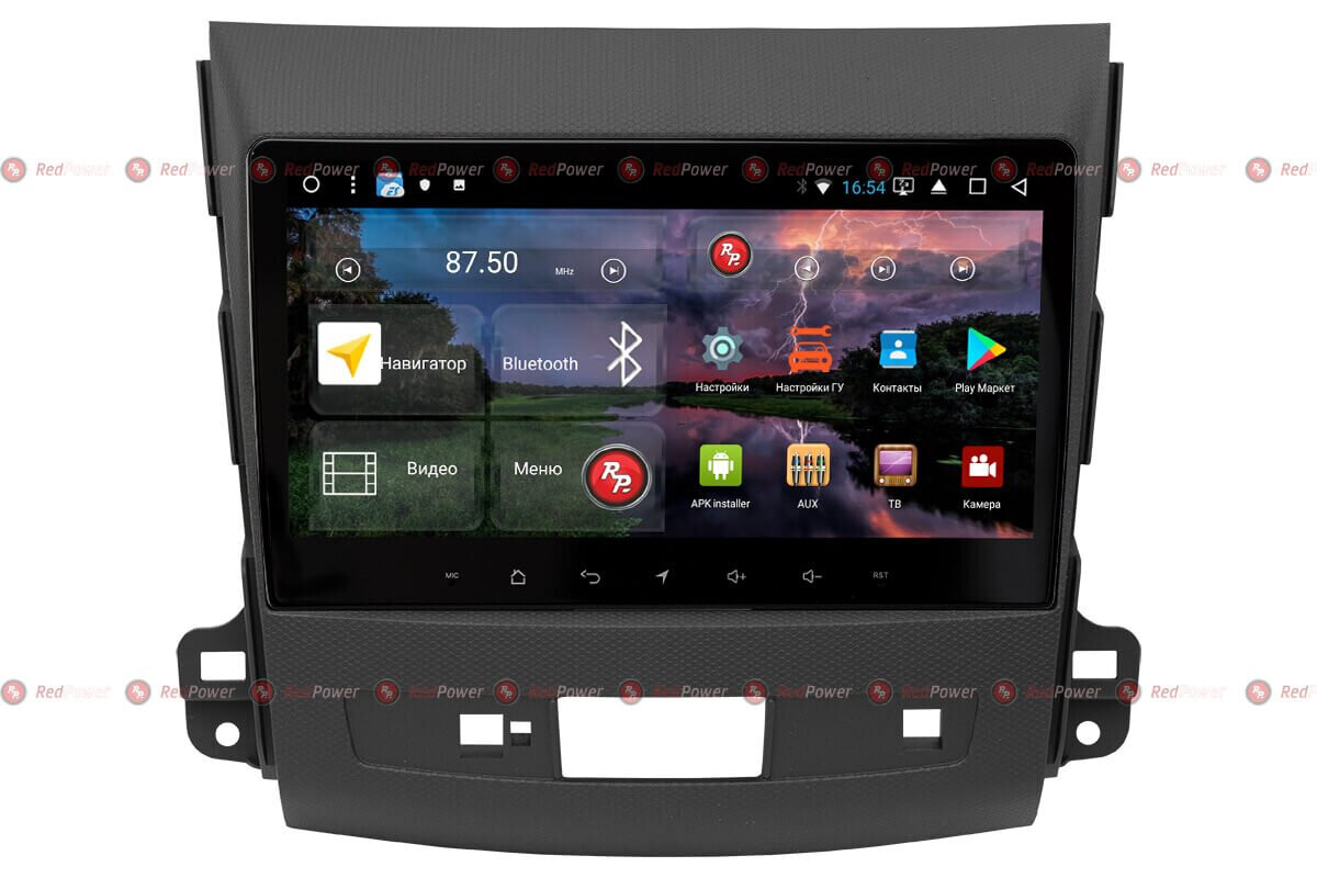 

Штатная магнитола для Mitsubishi Outlander XL Android 8 (Oreo) RedPower 51056 R K IPS DSP