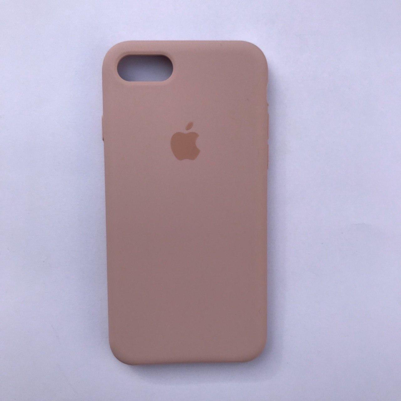 

Чехол-накладка Silicone Case для Apple iPhone 7 iPhone 8 Pink Sand