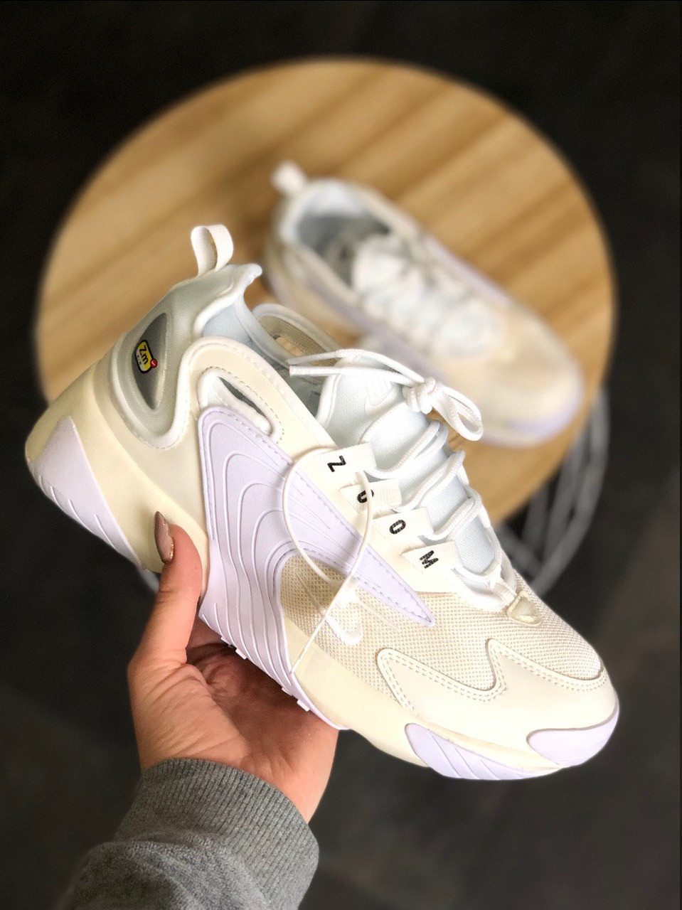 

Nike Zoom 2k White Cream (Белый), Серебро