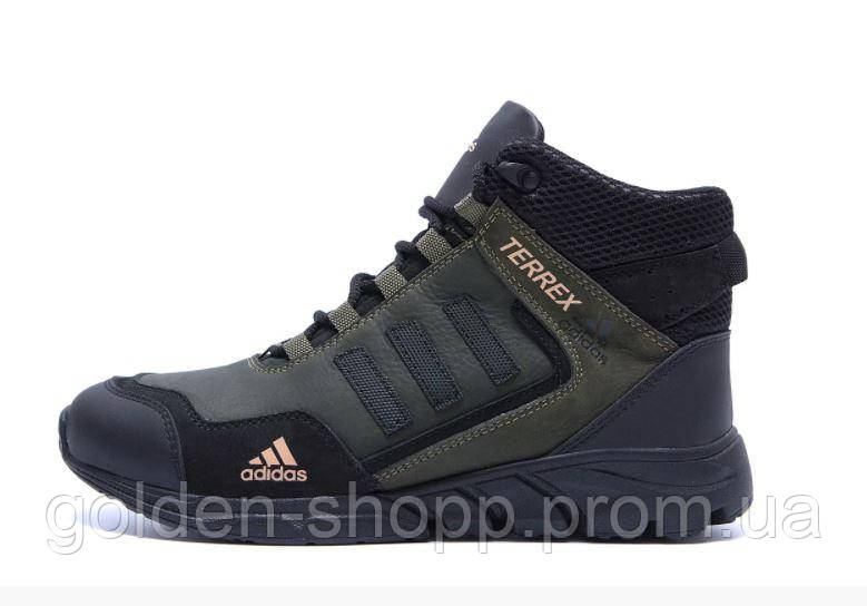 

Мужские зимние кожаные ботинки Adidas Terrex