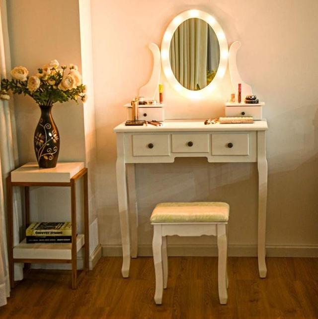 Туалетный столик Альбасете с подсветкой зеркала (5)
