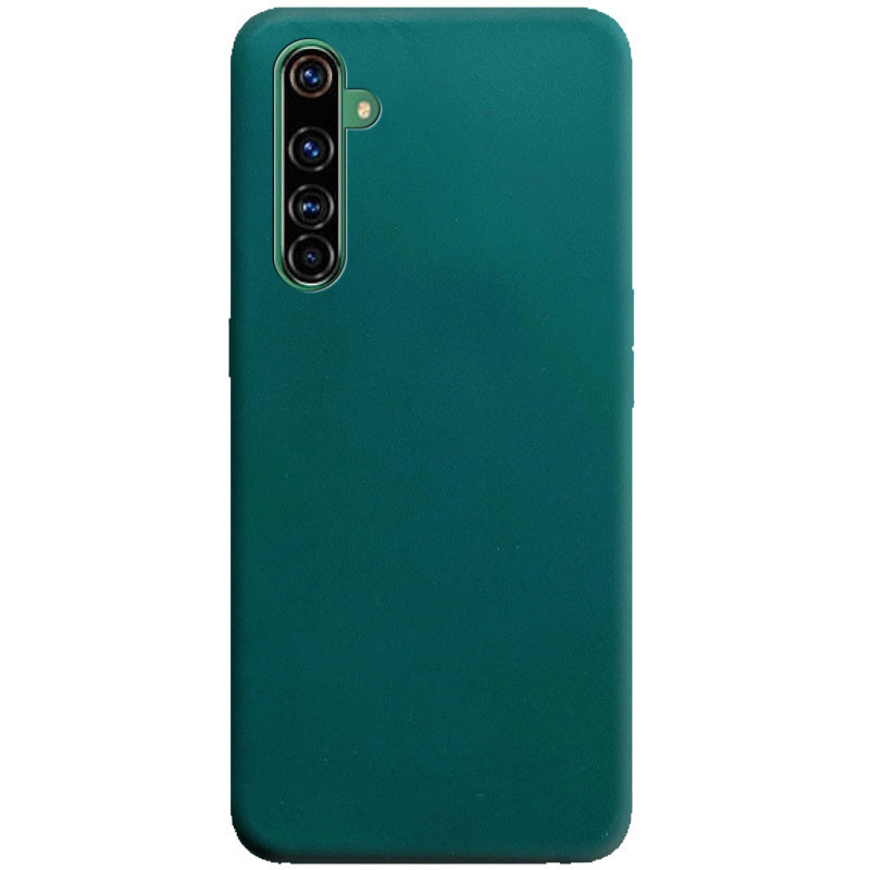 

Силиконовый чехол Candy для Realme X50 Pro, Зеленый / forest green