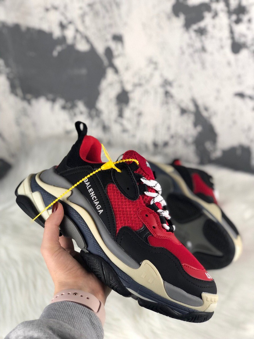 

Balenciaga Triple S Red Black (Красный)