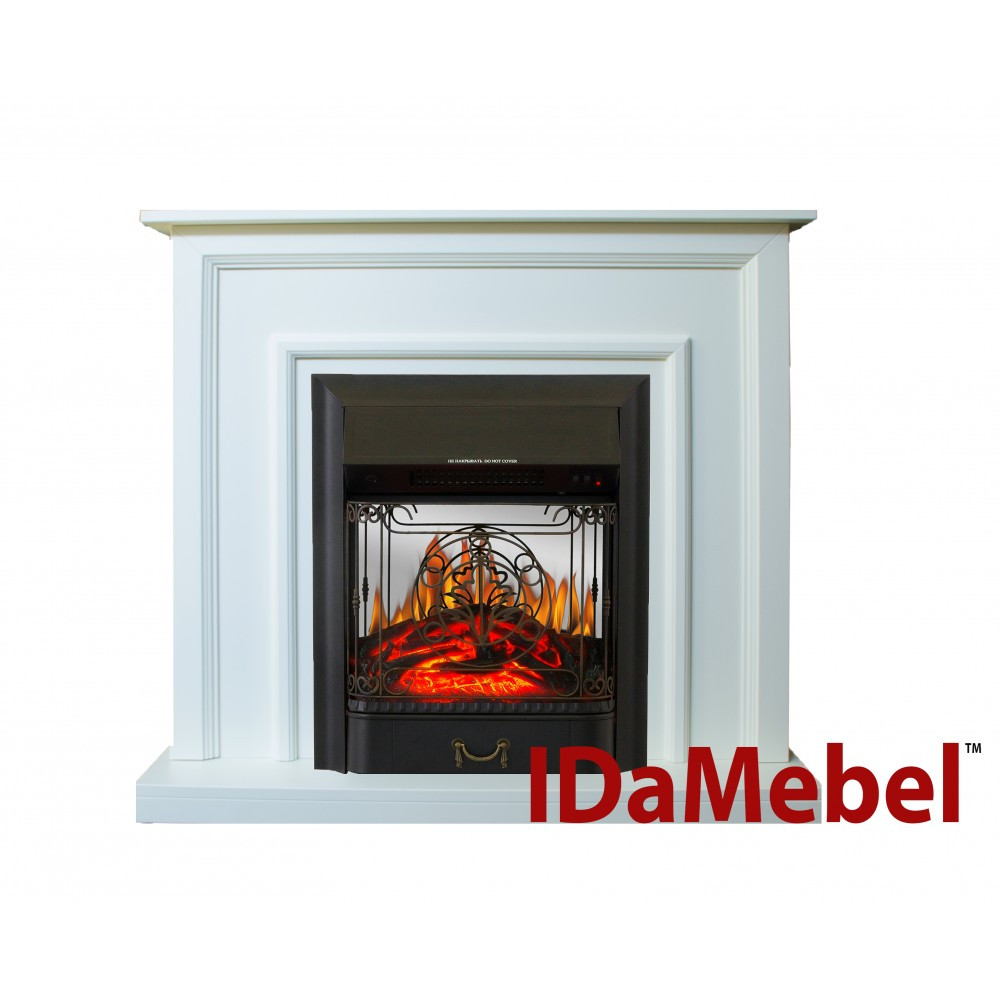 

Каминокомплект IdaMebel Adele Majestic Black