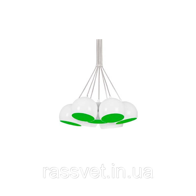 

Люстра Nowodvorski BALL WHITE - GREEN FLUO 6474, Белый/зеленый