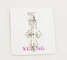 Кулон для підвіски Xuping Jewelry хрестик срібло (082172), фото 2