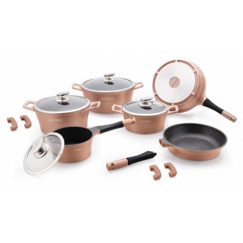Набор посуды Royalty Line RL-ES2014M copper