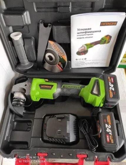 

Угловая шлифмашина аккумуляторная Hitachi HGA504Z 24В УШМ