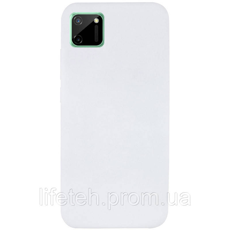 

Чехол Silicone Cover Full without Logo (A) для Realme C11, Белый / white