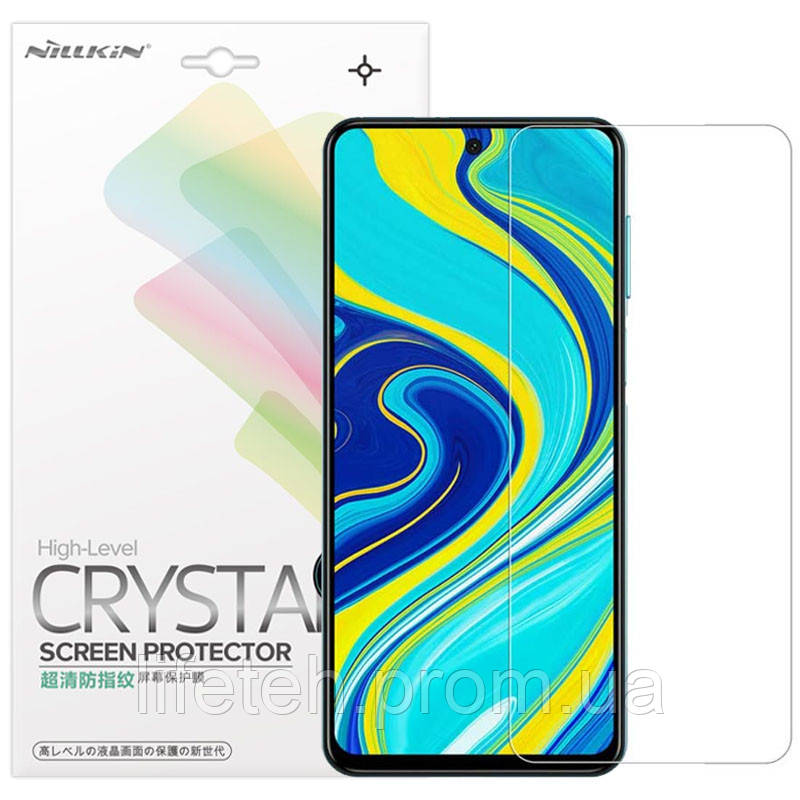 

Защитная пленка Nillkin Crystal для Xiaomi Redmi Note 9s / Note 9 Pro / Note 9 Pro Max, Анти-отпечатки