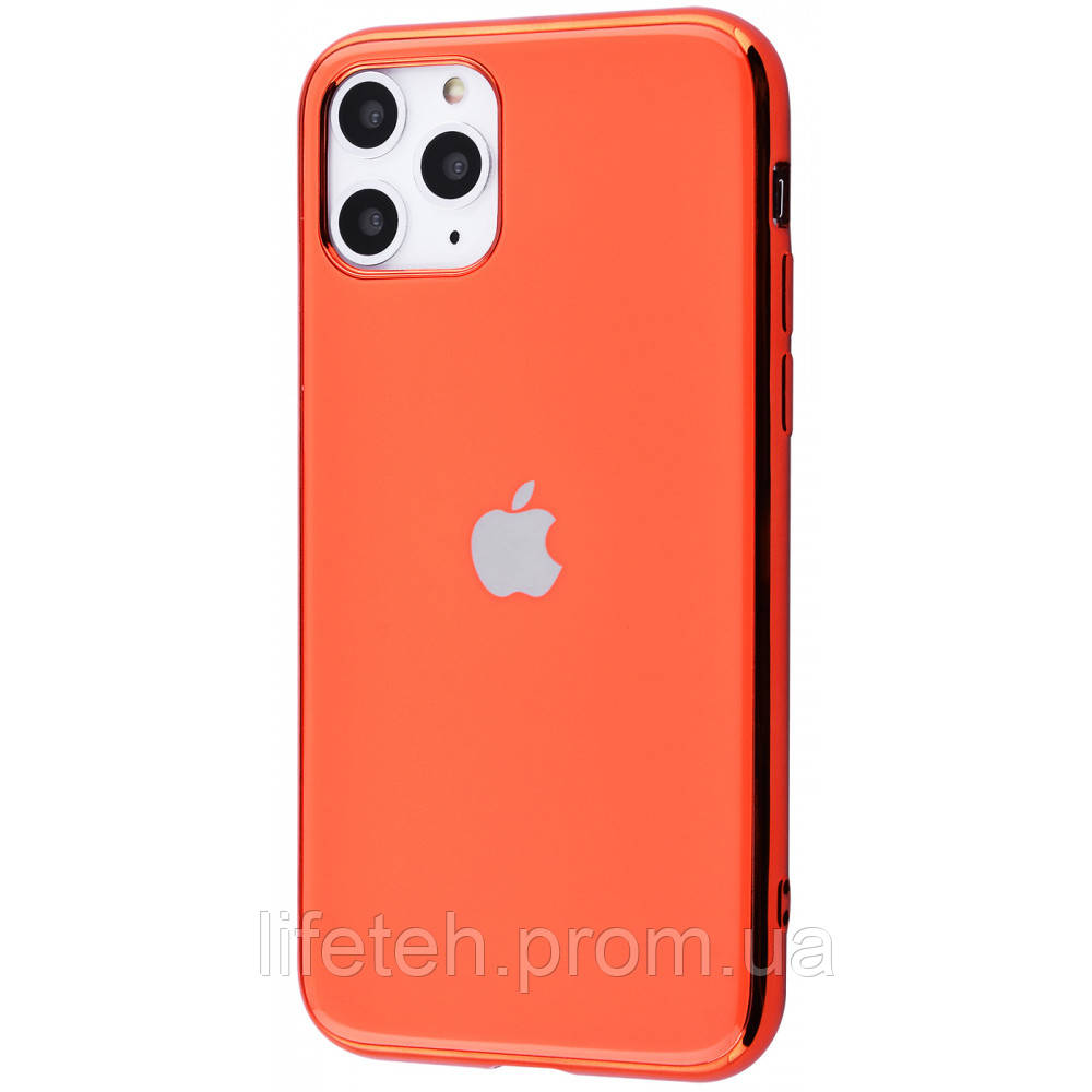 

TPU чехол GLOSSY LOGO для Apple iPhone 11 Pro (5.8"), Коралловый