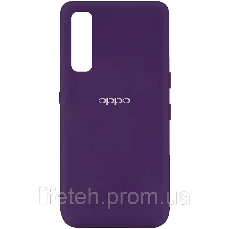 

Чехол Silicone Cover My Color Full Protective (A) для Oppo Reno 3 Pro, Фиолетовый / purple