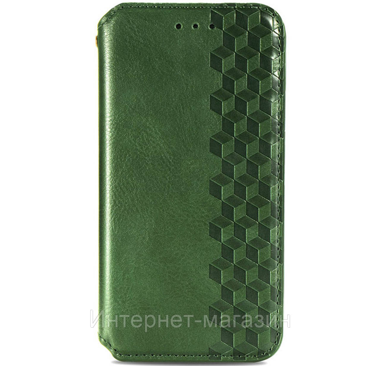 

Кожаный чехол-книжка GETMAN Cubic (PU) для Samsung Galaxy M51 SM-M515F Зеленый