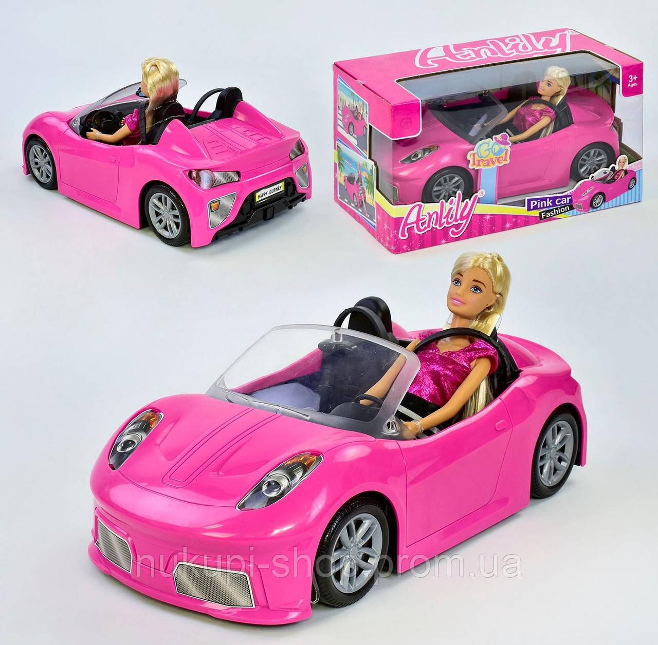 

Кукла Anlily с машиной "Pink Car" 99206