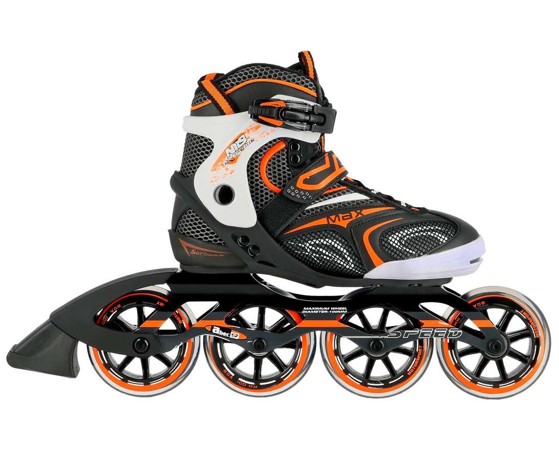 

Роликовые коньки Nils Extreme черно-оранжевые Size 41 NA1060S SKL41-227569, Черный/оранжевый