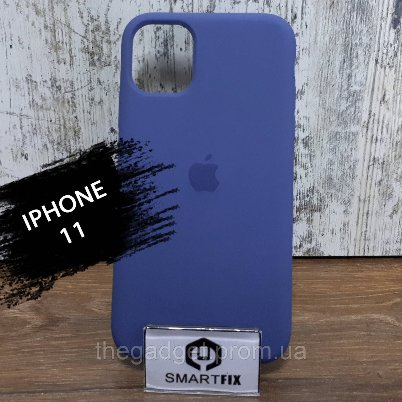 

Силиконовый чехол для iPhone 11 Full cover Soft Синий