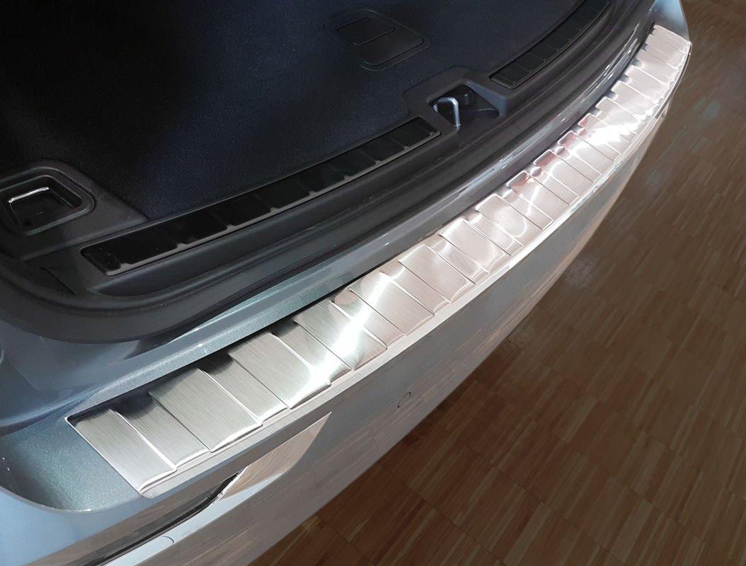 Захисна накладка на задній бампер для Volvo XC60 ll 2017+ /нерж.сталь/, фото 2