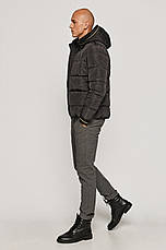 Зимняя короткая чёрная мужская куртка Medicine, фото 2