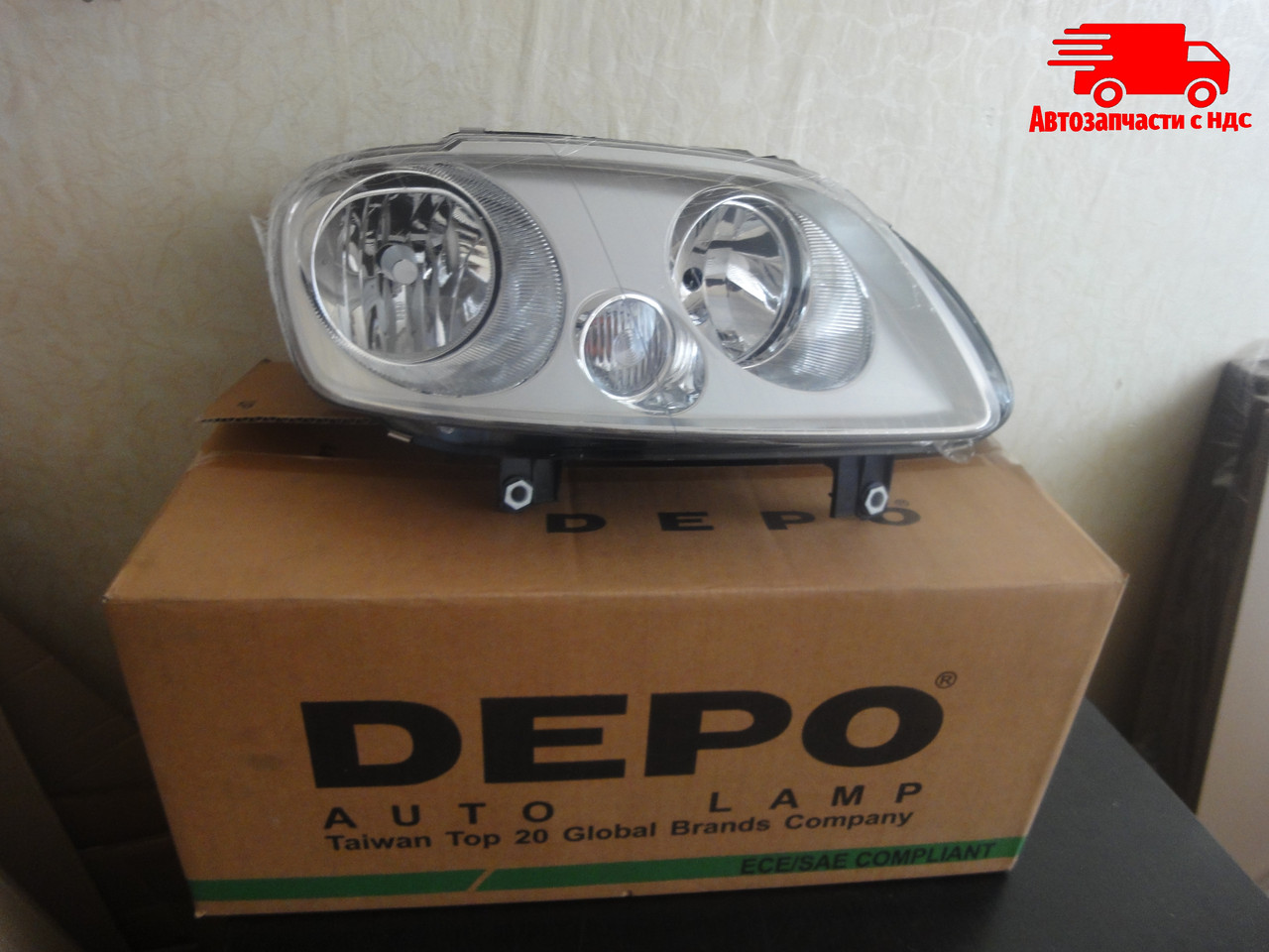 

Фара правая VW CADDY III, VW TOURAN 441-1193R-LD-EM DEPO